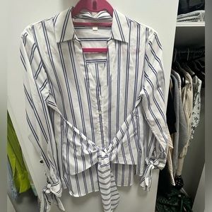 Jonathan Simkhai stripe button up